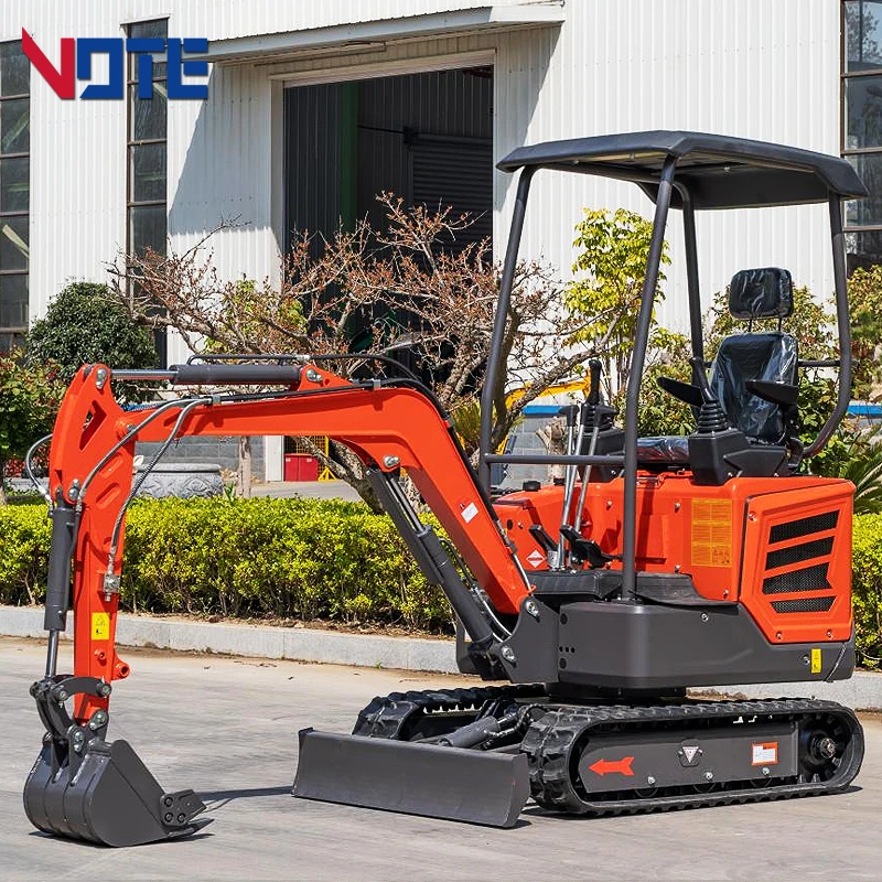 Mini Escavadeira 1.8 Ton Multifunctional Hydraulic Micro Digger Manufacturer Recruit Agent Small Bagger Attachment