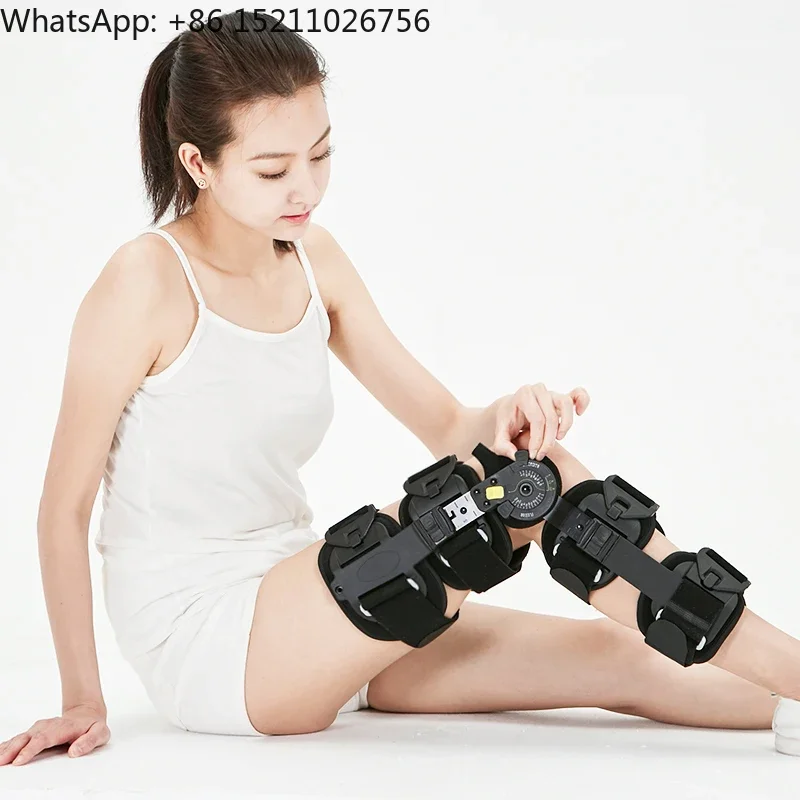 Adult Knee Brace Angle Mesh Side Stabilizers Manufacturer Supplier Hinged Knee Brace Custom Adjustable Knee Brace