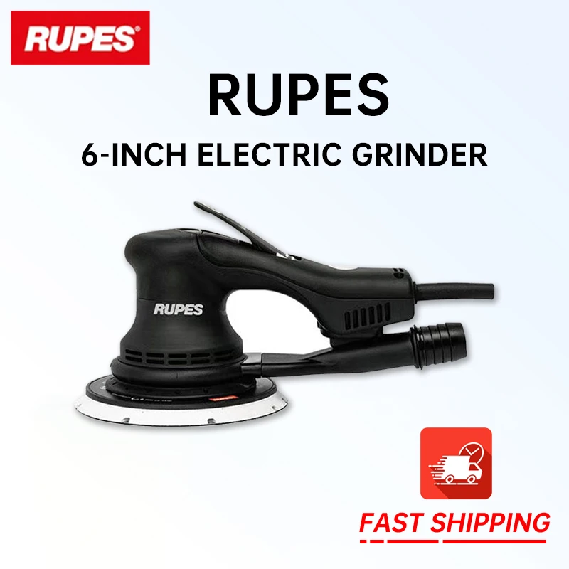 Italian Rupes 6-inch electric sander 150MM woodworking car surface polishing dust removal dry grinder polishing tools