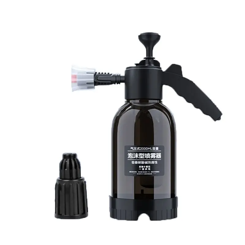 AD23-2L Hand Pump Foam Sprayer Pneumatic Washer Foam Snow Foam High Pressure Car Wash Foam Jet Pot For Car Home Cleaning