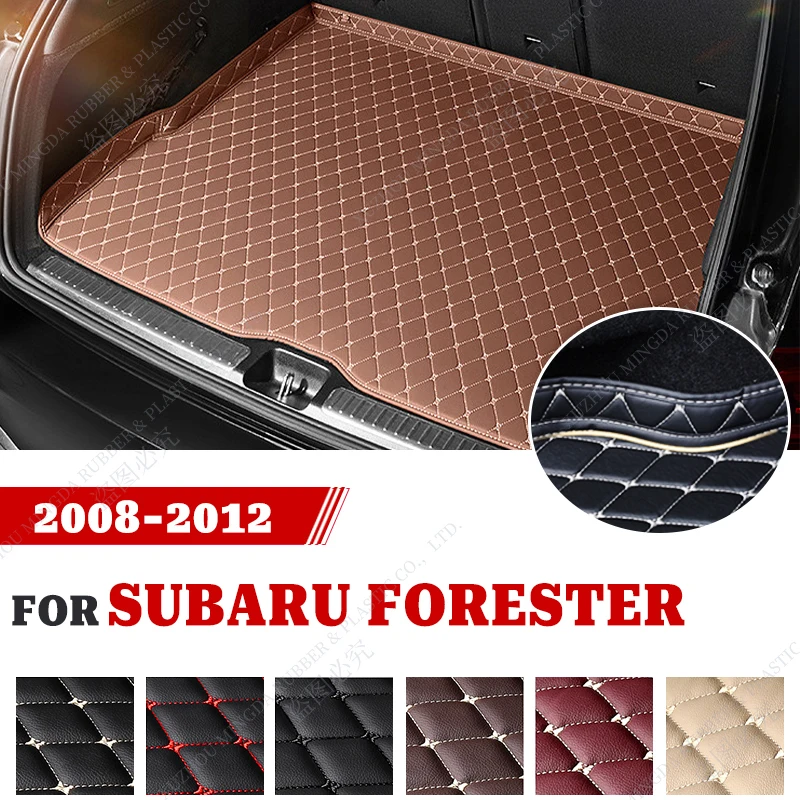 

Коврик в багажник автомобиля для SUBARU FORESTER 2008 2009 2010 2011 2012, водонепроницаемые коврики для багажника на заказ