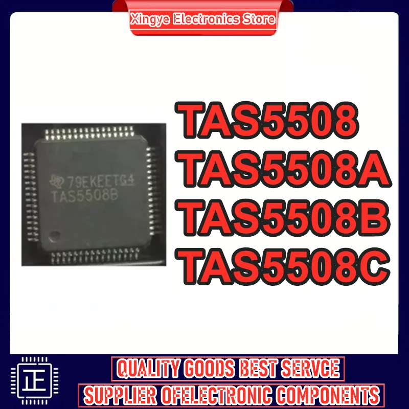 

5 шт. TAS5508 TAS5508PAGR TAS5508BPAGR TAS5508B TAS5508APAGR TAS5508A TAS5508CPAGR TAS5508C QFP-64 Чипсет новый оригинальный на складе