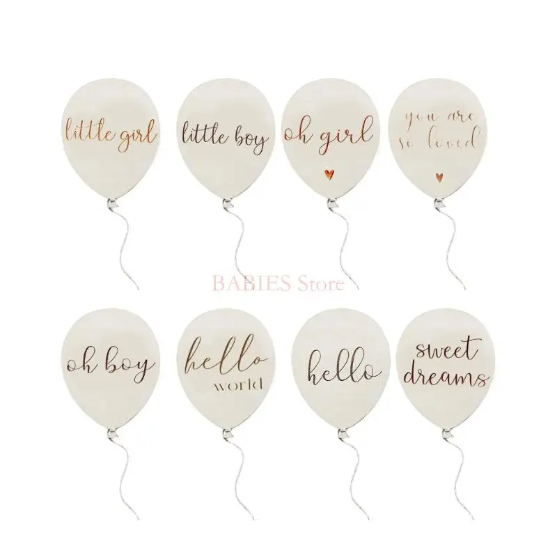 C9GB Newborn Photography Props Balloon Baby Room Ornament Photoshooting Props Decorative Backdrop Nursery Decor Shower Gift