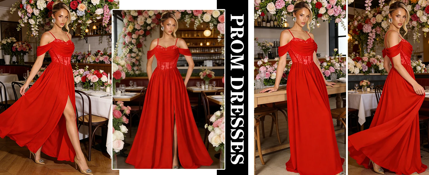 Prom Dresses for Women with Slit