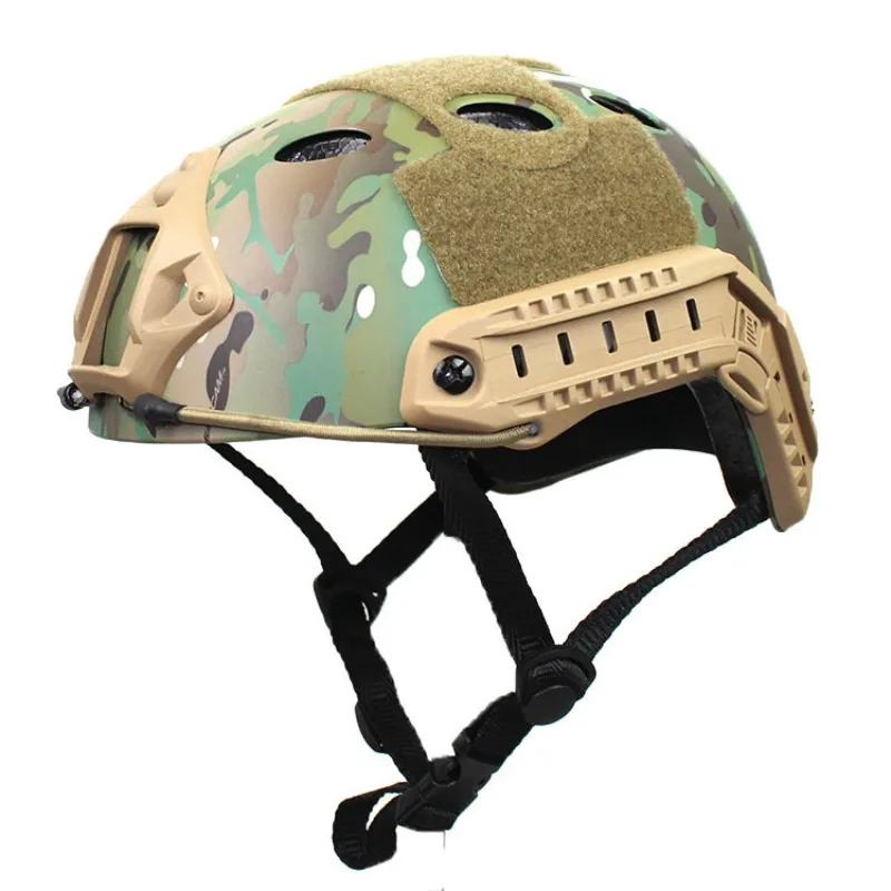 

Tactical helmet high-end version PJ round hole, adjustable helmet camouflage color
