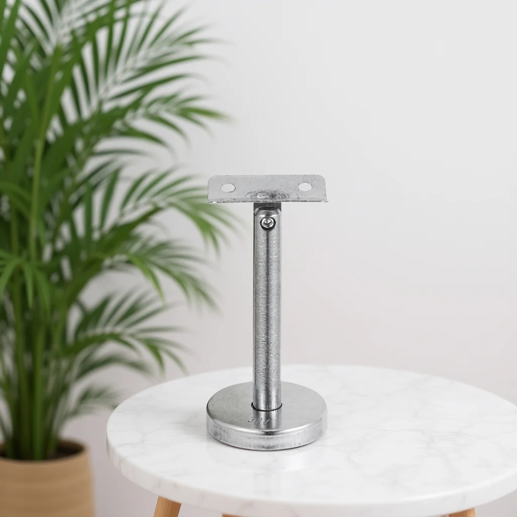 

Stainless Steel Wall Bracket Straight Design Indoor Outdoor Handrail Support Holder Stable Mounting Bracket for Stairs Deck