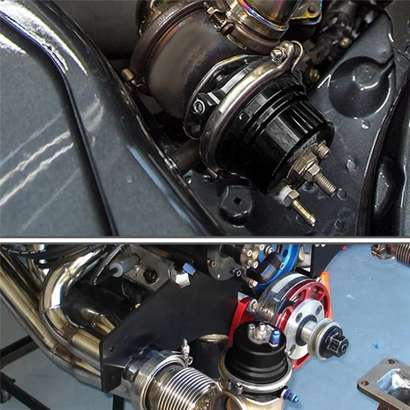 

60Mm Wastegate Turbo External Kit With V-Band Flange And Clamp Universal Turbo External Waste Gate For Turbo Manifold