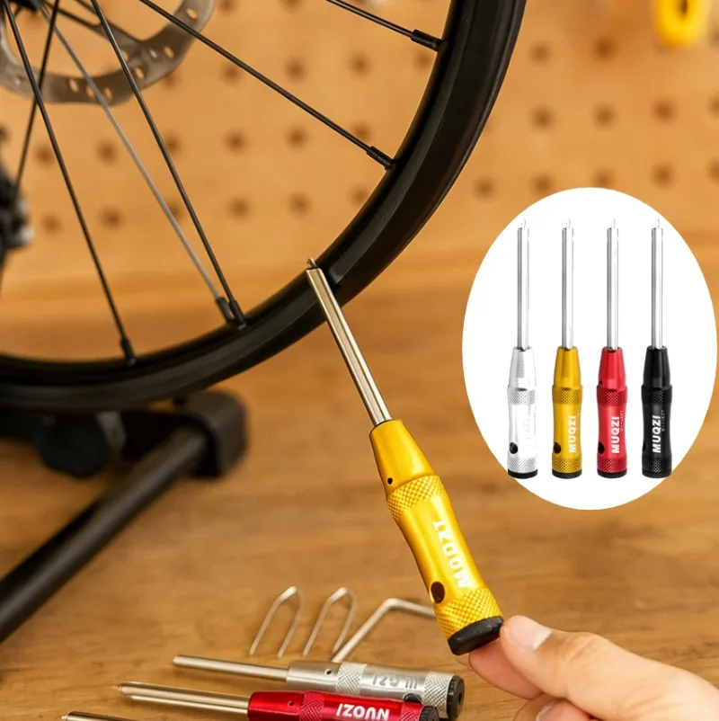 

MUQZI инструмент для отвертки сосков спиц MTB велосипедные спицы для удаления сосков монтажный ключ спицы ремонтный комплект для вставки ключей