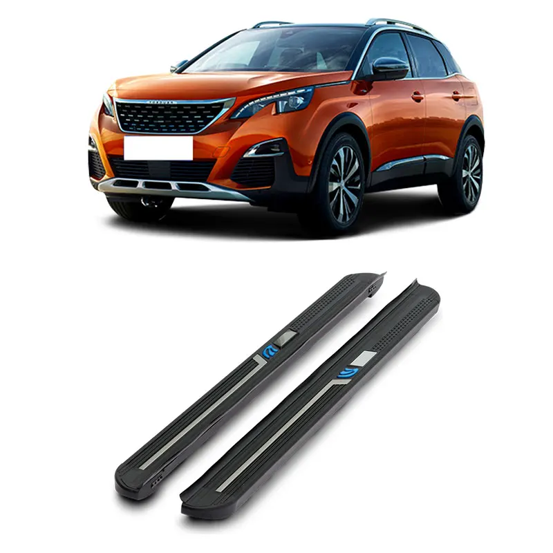 Pedal do carro para Peugeot 4008, Running Boards, fixo suv acessórios do automóvel, liga de alumínio durável, alta qualidade, 2017-2022