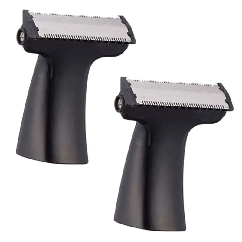 [B25B!】 2 Pcs For Kemei Trimmer Micro-Type Replacement Head Electric Shaver Cleaning Trimmer Head Electric Shaver Parts