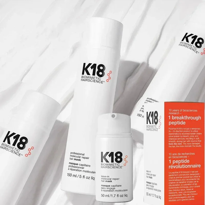 

K18 150ml Leave-In Molecular Repair Hair Mask Deep Conditioning Keratin Treatment Soften Hair Smoothing Healthy Hair Care