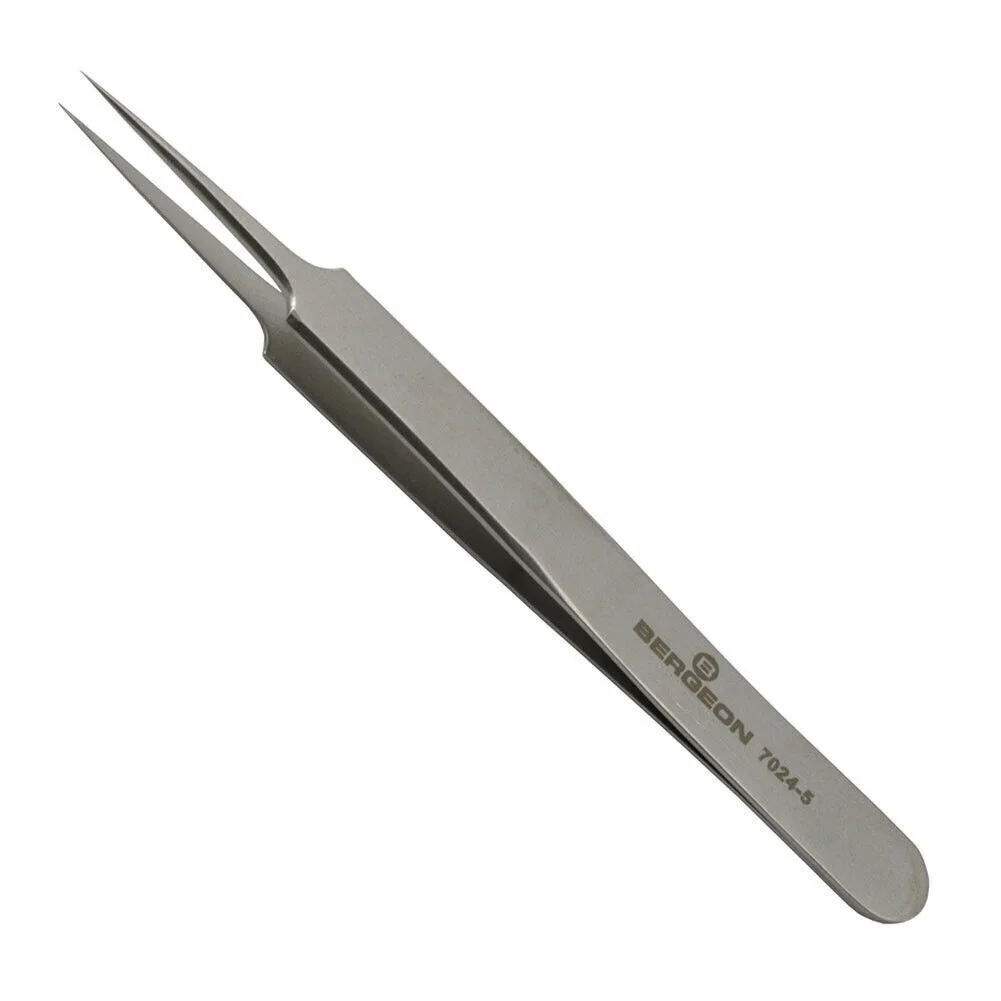 

Bergeon 7024-5 Anti Magnetic Tweezers Size 110mm Watchmaker Tool