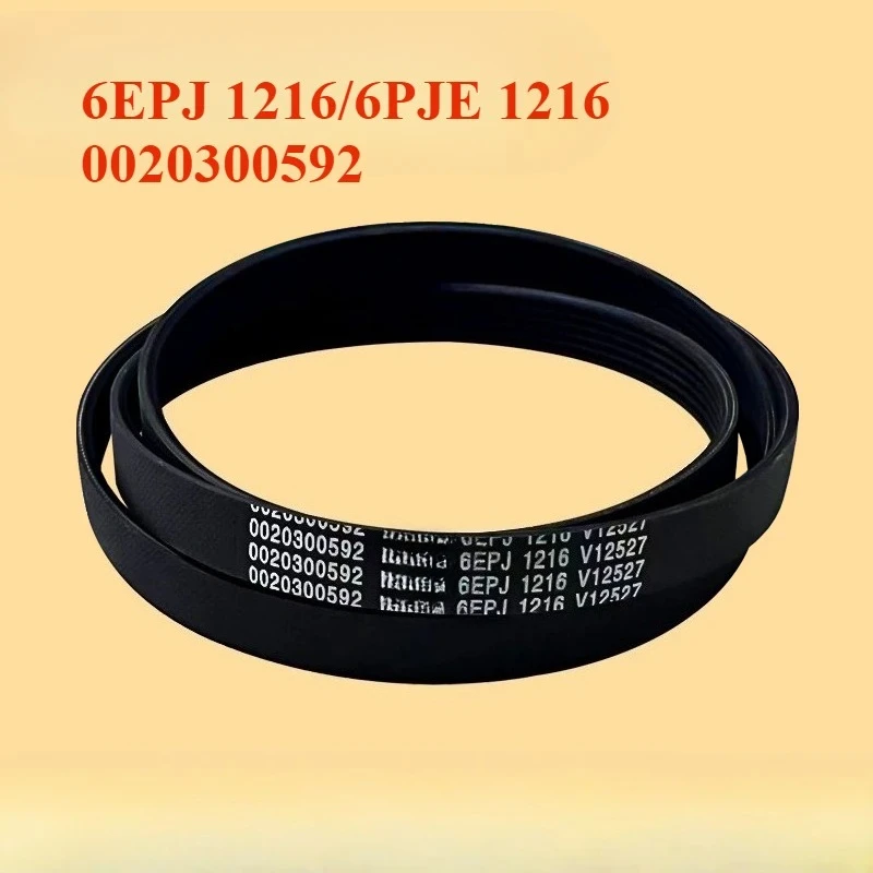 1Pc Drive Belt 6EPJ1216 0020300592 for Haier Drum Washer 6PJE1216 Replacement Part