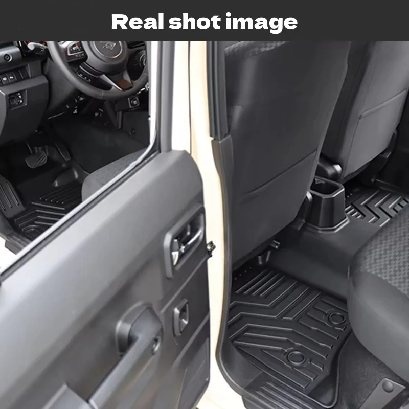 

Для Suzuki Jimny 5-дверные автомобильные коврики ковер TPE LHD RHD автоматическая механическая коробка передач 2024 2025 коврик в багажник для Jimny 5 дверей