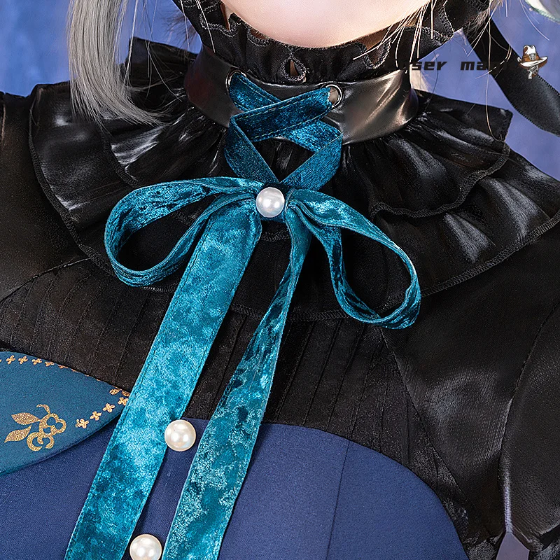 Reverse:1999 Vertin Cosplay Costume Long Eared Watchmaker Uniform Halloween Carnival Party Christmas Play Role Clothes Clothing