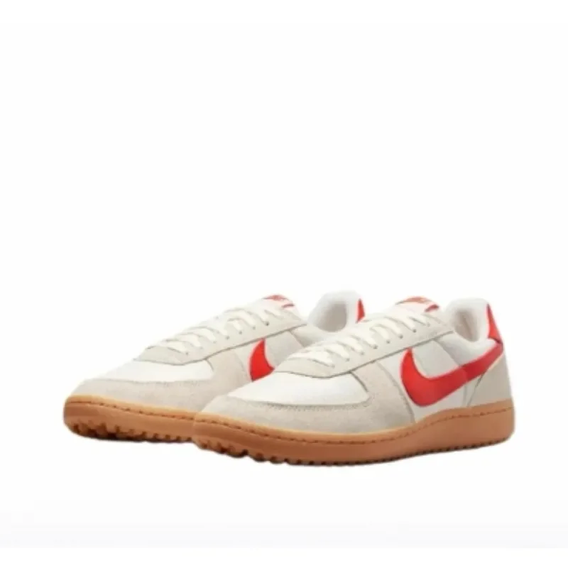 

Nike Field General 82 SP Retro Beige Red Casual Comfortable Anti-Slip Hard-Wearing Low Flat Men Women Skateboarding Shoes