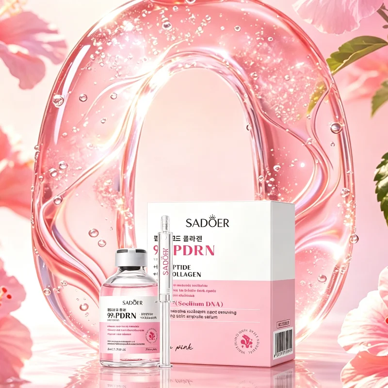 Set de Esencia de Huevo con Colágeno y Péptidos de Salmón Rosa, Múltiples Piezas, Aclara la Piel Opaca, Hidrata Profundamente, Aumenta la Elasticidad de la Piel, Protege el Rostro, Nuevo