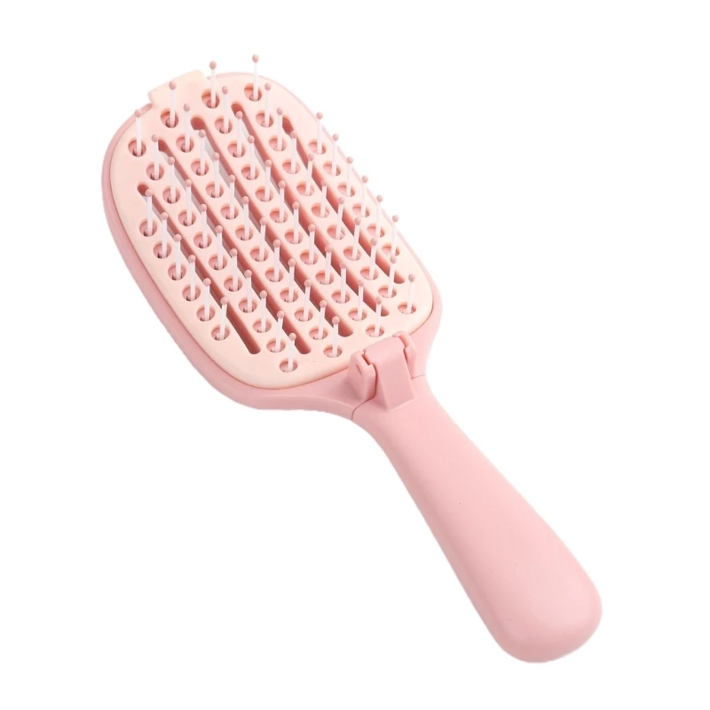 Y5LF Highly Crown Shaping Hair Comb For Volumizing And Smoothing With Hollow & Foldable