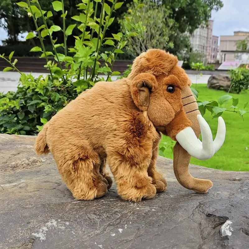 Simulation mammoth doll cute mammoth plush toy mammoth doll rag doll male girlfriend gift