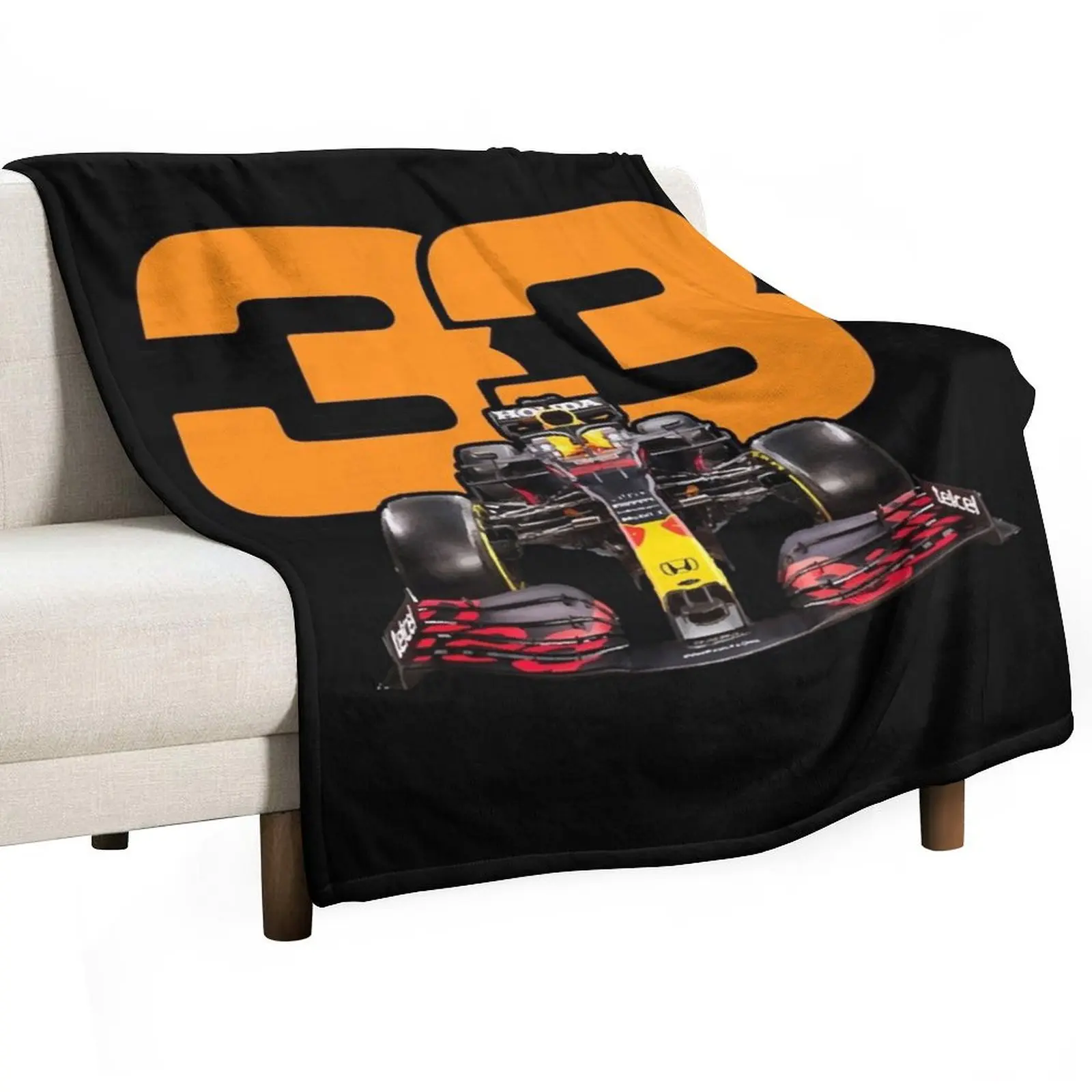 

Max Verstappen 33 Formula 1 Design 3 Throw Blanket Tourist Designers christmas gifts Plaid on the sofa Blankets