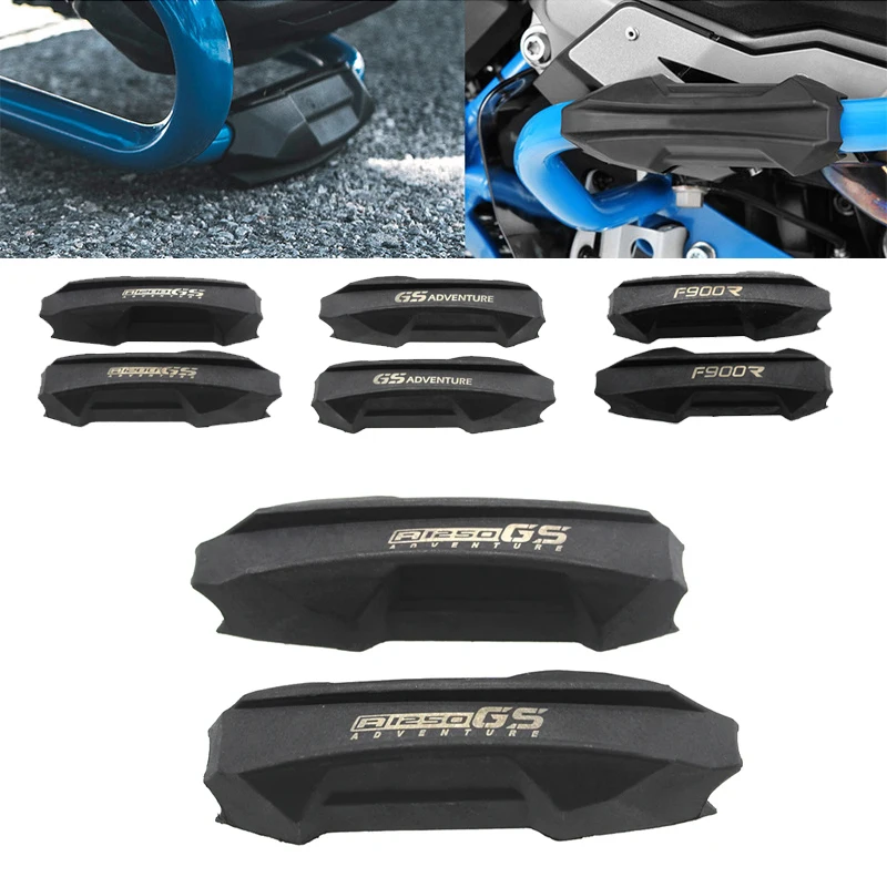 Motor Crash Bar Protector, Bumper Guard, Bloco Decorativo, BMW R1250GS, R1200GS, ADV R 1250 GS, F850GS, Aventura, F850GS, F750GS