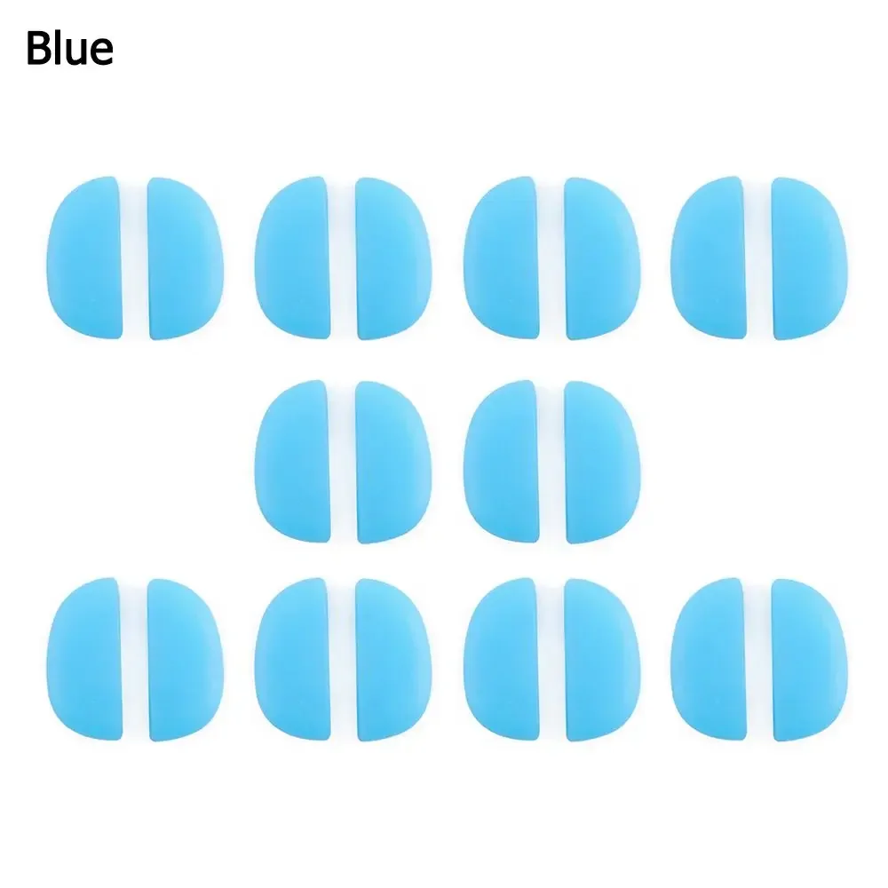10Pairs/Pack Eyewear Accessories Soft Anti-slip Eyeglass Glasses Nose Pads Nosepads Silicone Nose Pads