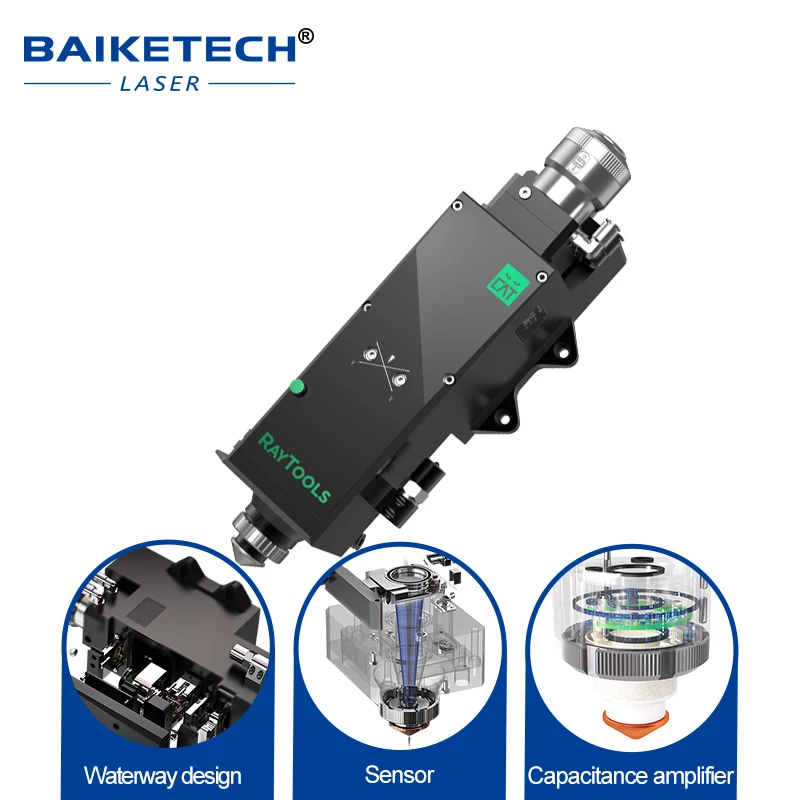 Raytools BS03CAT High-performance Intelligent Laser Cutting Head Compatible with X3S Industrial Robot Laser Cutting Head