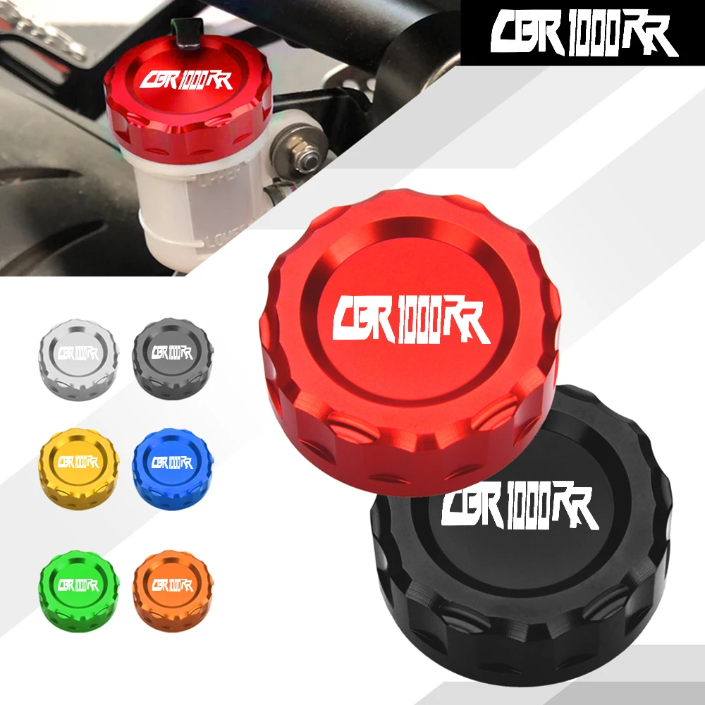 

For Honda CBR1000RR CBR 1000 RR CBR 2008-2018 2017 2016 Motorcycle Accessories CNC Rear Brake Fluid Reservoir Cap Cylinder Cover