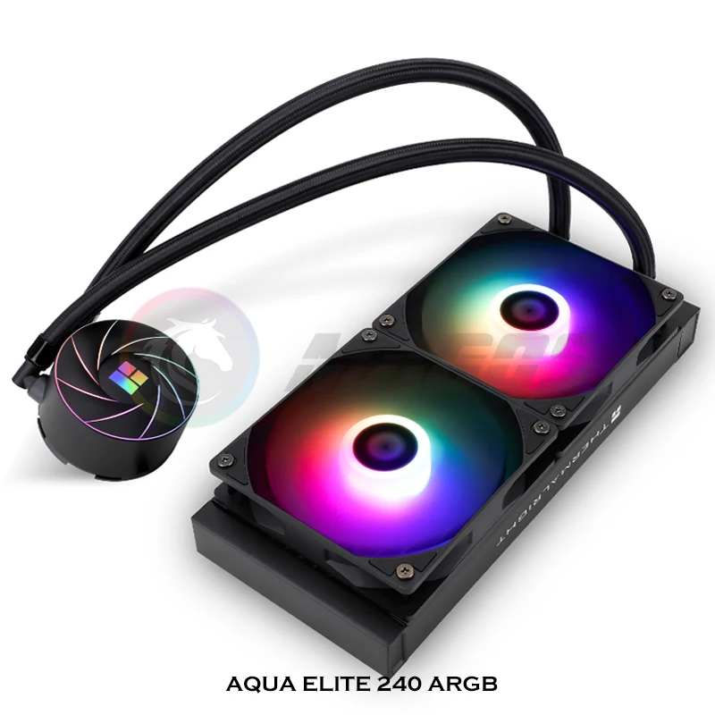 Thermalright AQUA ELITE 240 ARGB CPU AIO Cooler For Intel LGA115X/1200/1700/2011/2066/AMD,All In One CPU Water Cooling Kit