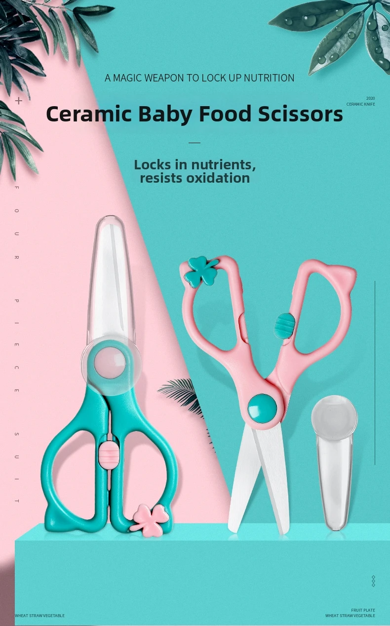 Ceramic Scissors For Baby Food - Baby Food Scissors recension och pris