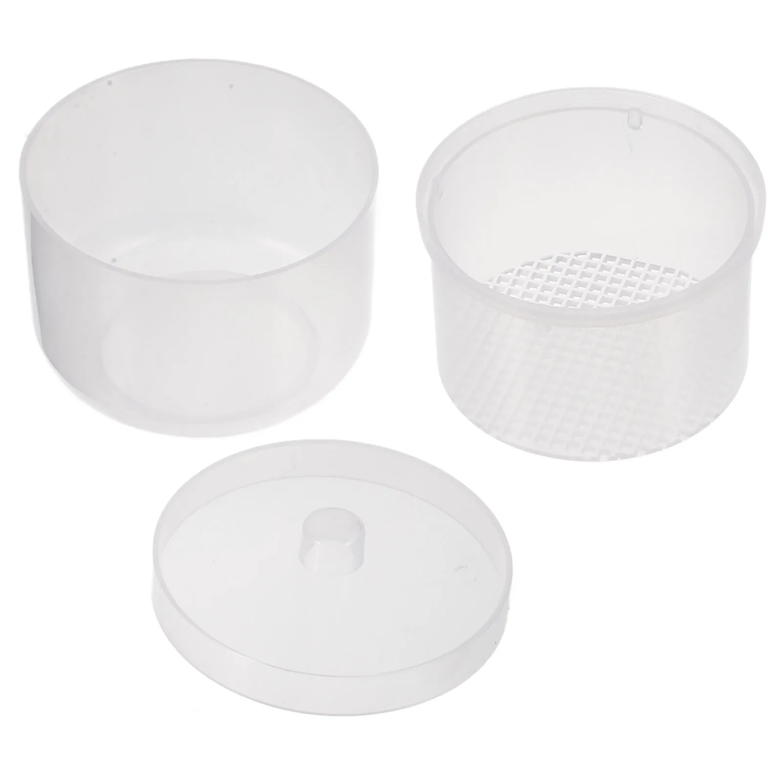 

1 set Tool Cleaner Box Manicure Tools Soaking Reusable Plastic Organizer For Salon Home Use Detachable Tray Nail Art Tool Tray