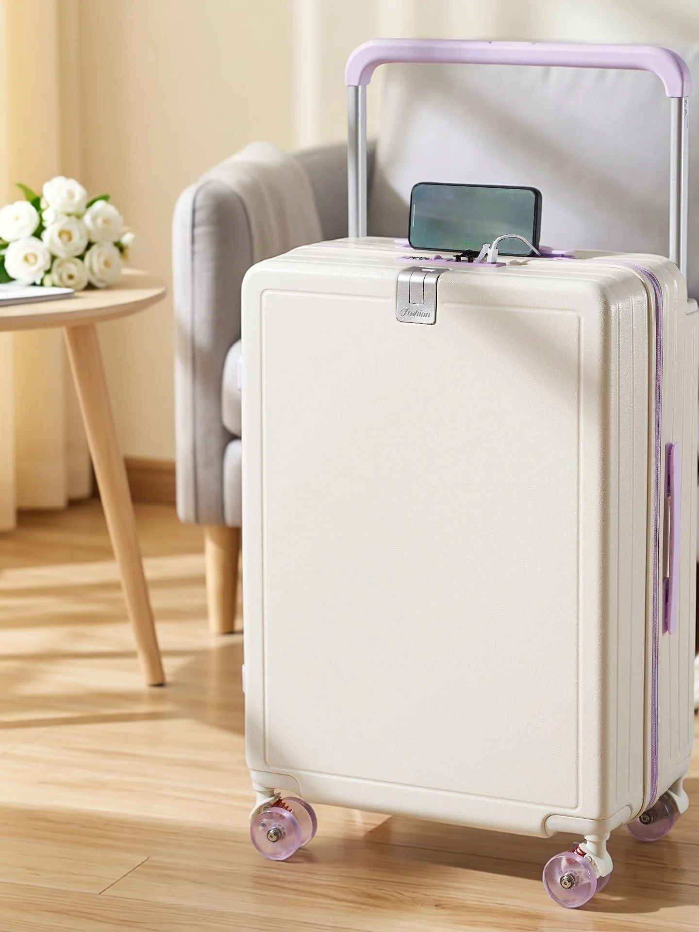 women's-multi-functional-20-inch-carry-on-suitcase-26-inch-large-capacity-password-box-silent-travel-bag-with-wide-handle