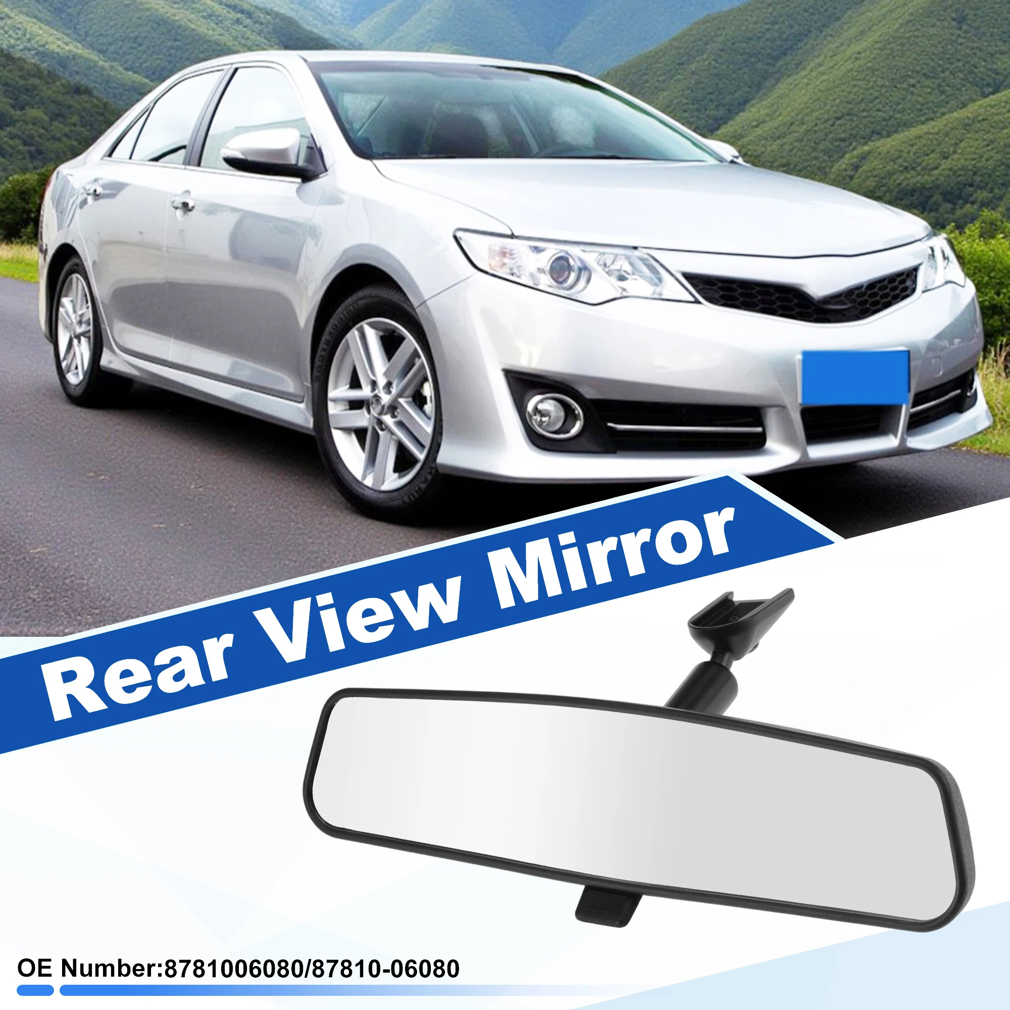 UXCELL 8781006080 Interior Rearview Mirror for Lexus CT200h 2012-2017 1 pcs Embedded