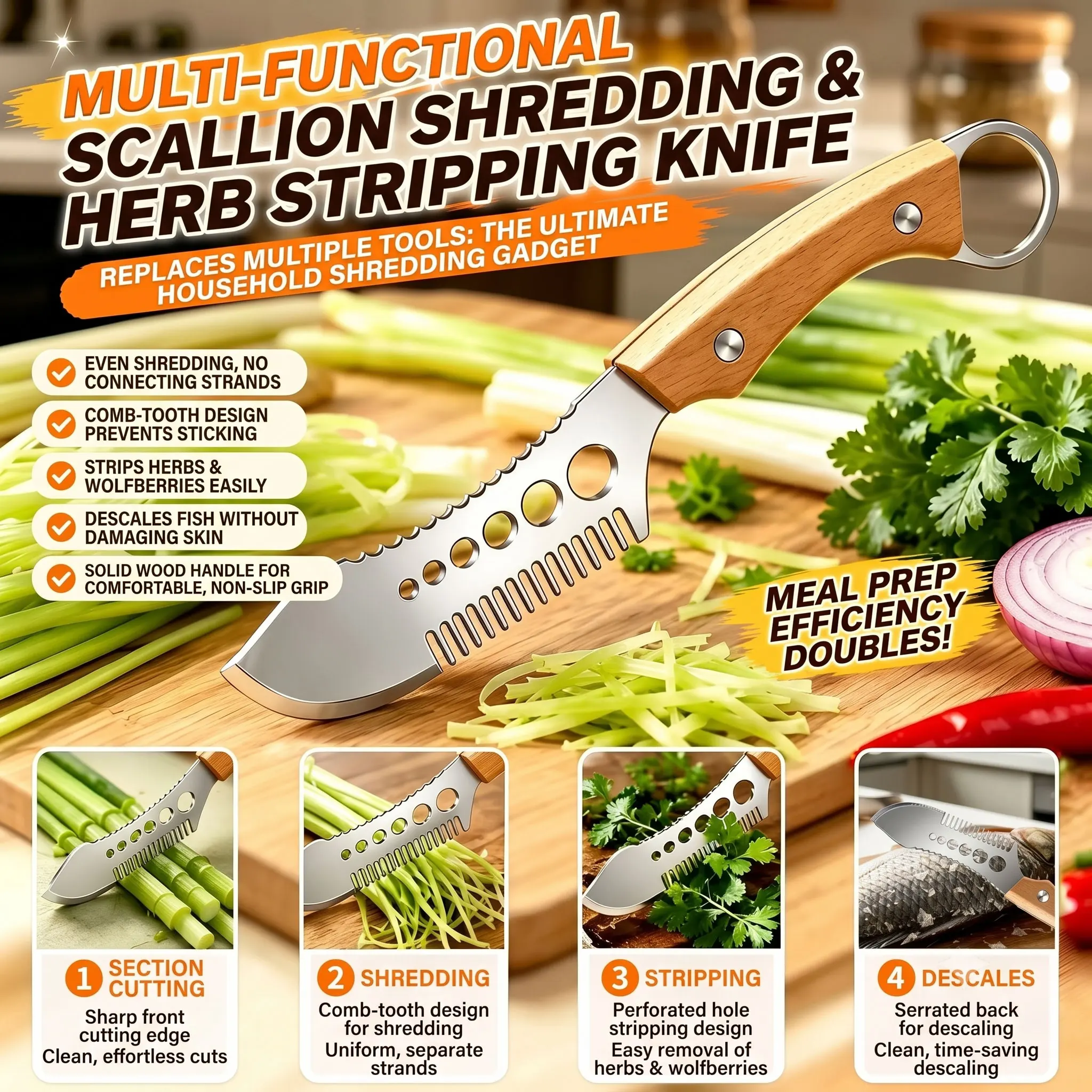 قطاعة البصل الأخضر متعددة الوظ - مراجعة Kitchen Gadgets Green وسعره