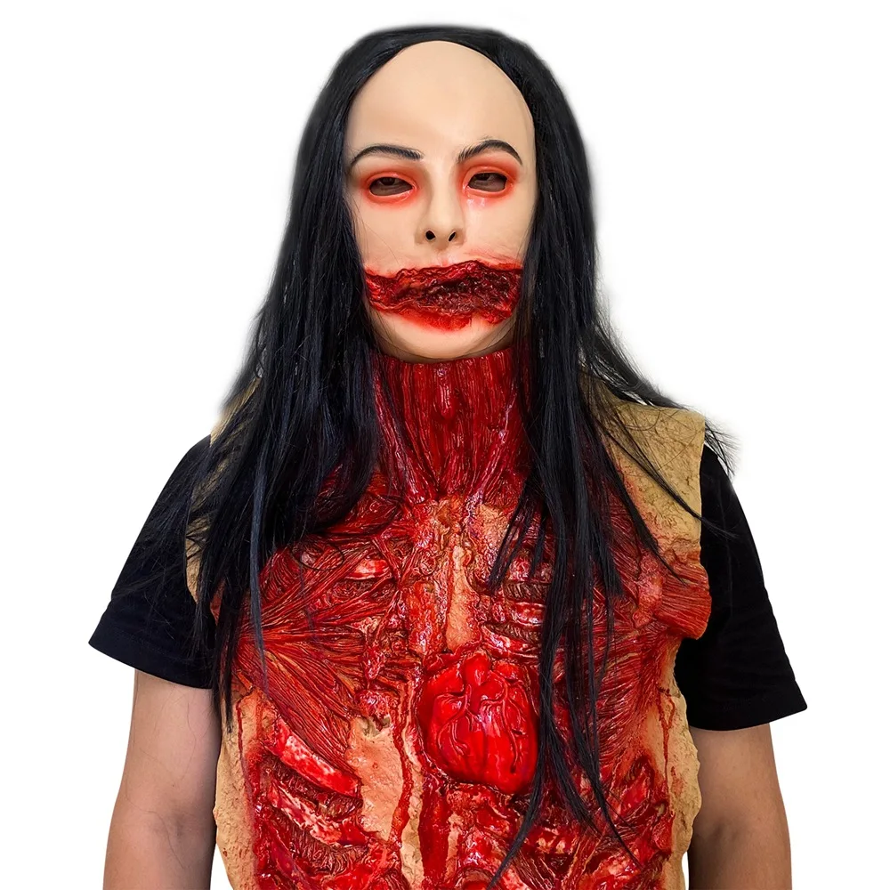 

Bloody Belly Prop Realistic Viscera Halloween Decoration Trick Toy for Haunted House Escape Room Horror Cosplay Stage Use