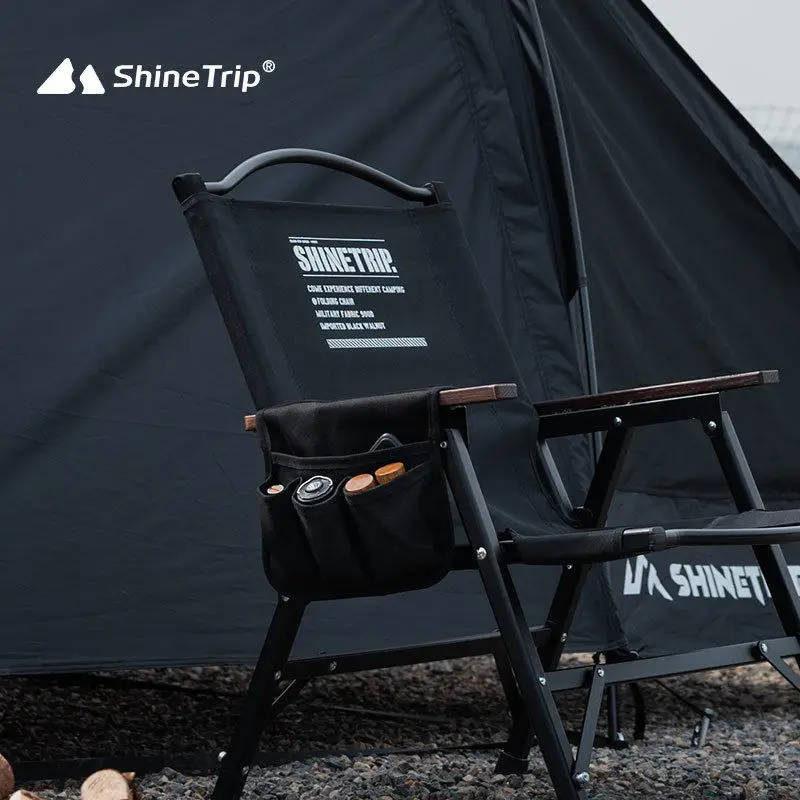 ShineTrip Outdoor Camping Chair Armrest Storage Bag Fishing Chair Side Hanging Bag Portable Multi Functional Tool Storage Bag view 2