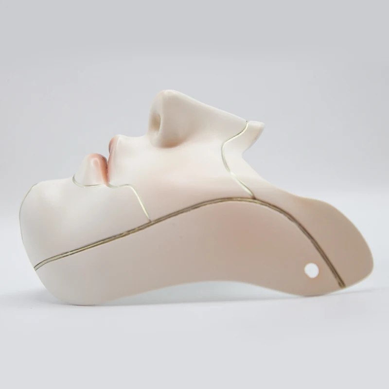 Интернет-маска знаменитости на половину лица, механический мужской оригинальный комический шоу, размерная пустошка, панк-фотография, реквизит для наряда