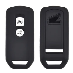 For Honda PCX 150 hybrid X-ADV SH125 Scoopy SH300 Forza 125 300 Silicone Motorcycle Scooter Remote Key Case Fob Cover 2 Button