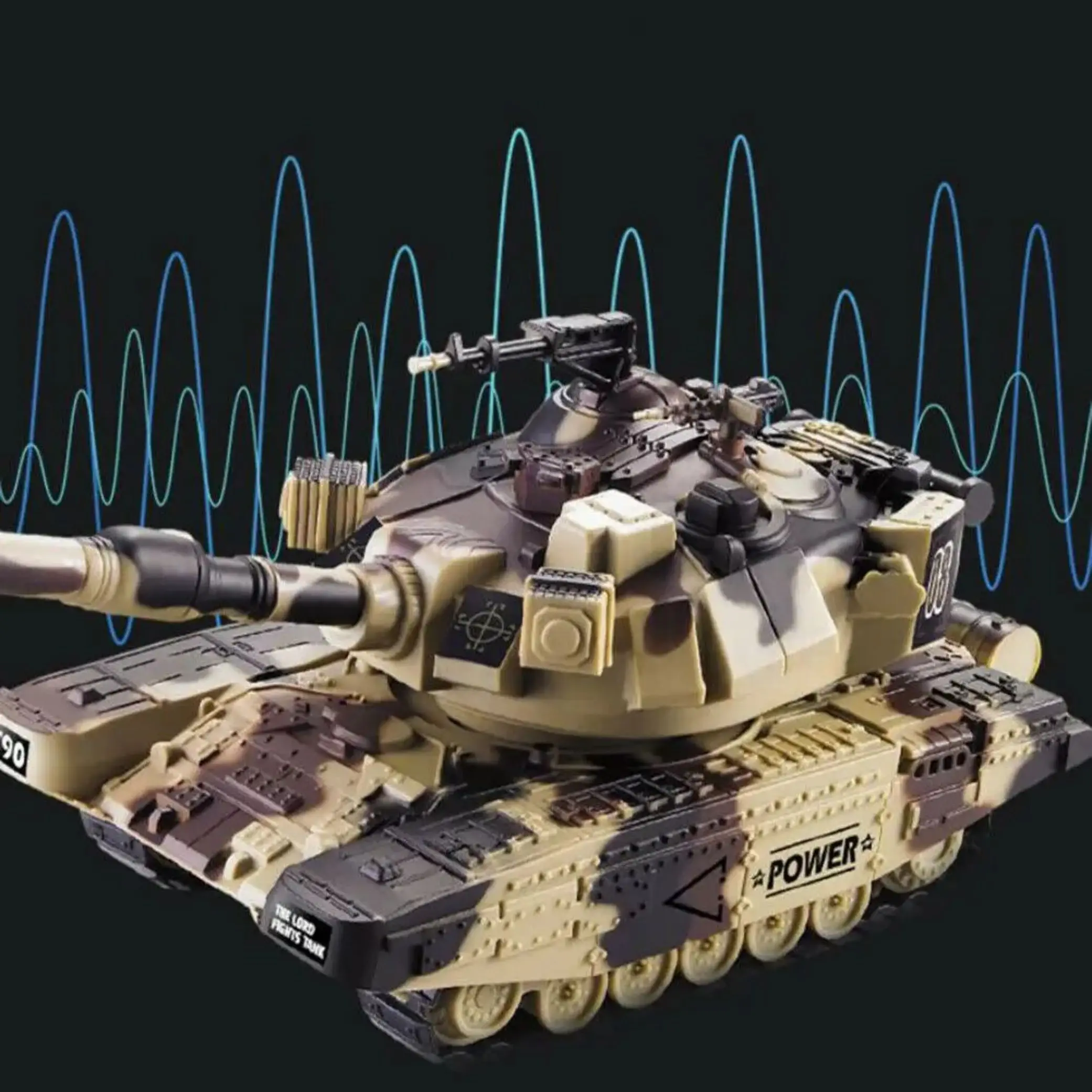 1:32 carro armato militare RC pesante grande auto giocattolo telecomandata con proiettili di tiro modello di veicoli pressofusi in metallo