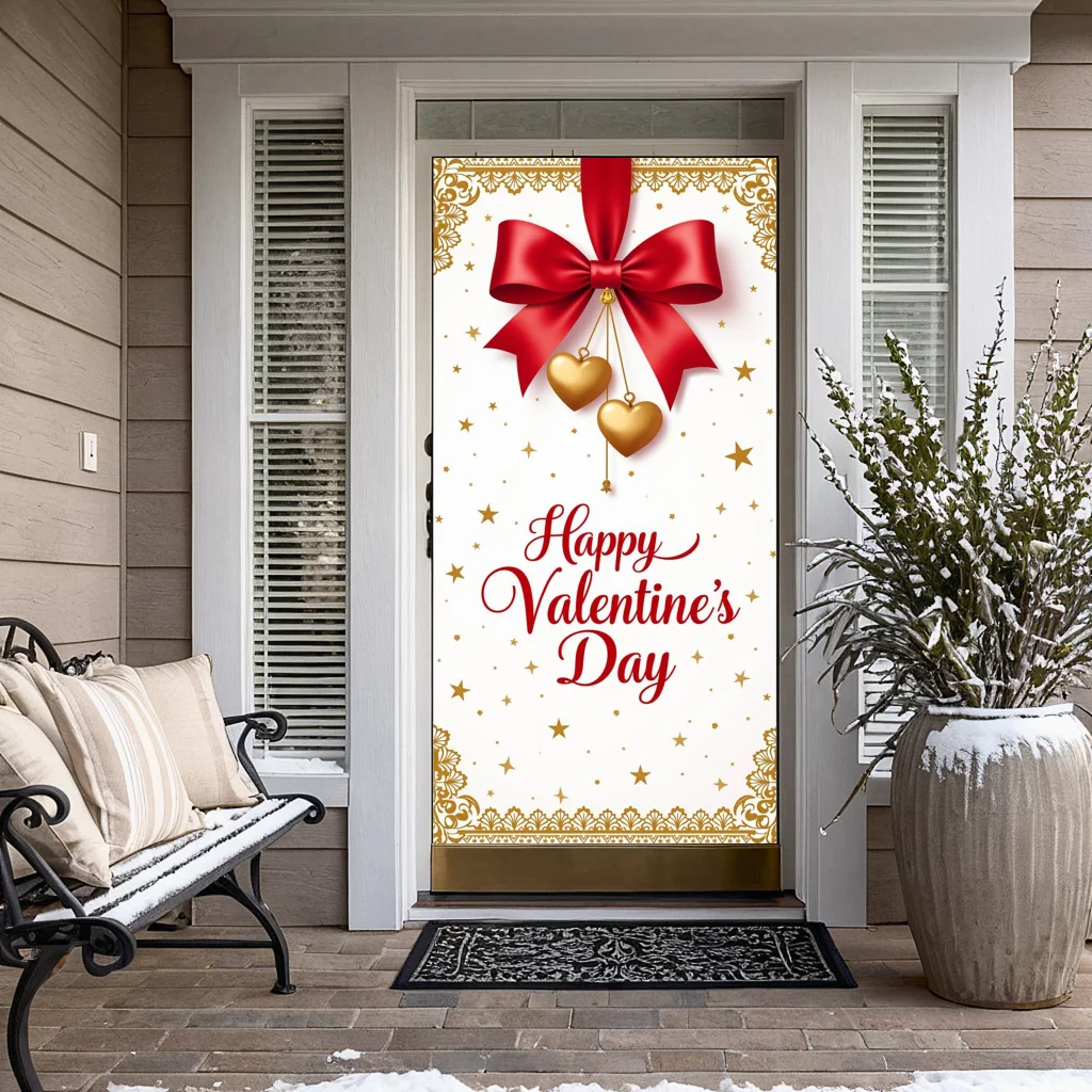 Valentijnsdag Decoratie Achtergrond Banner Romantische Feestartikelen Achtergrond Vakantie Vieringen Liefde Fotografie Props Decors