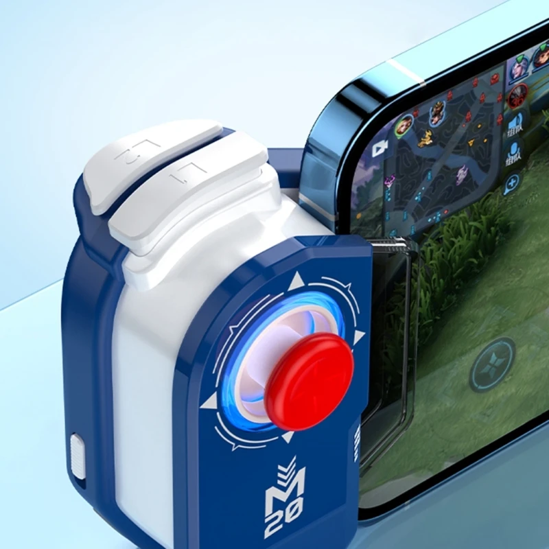 Imagem -04 - Gatilho Joystick para Jogos Móveis Sensível Controlador de Jogo Externo para Pubg Suporte Androids & Ios & Harmony os M20