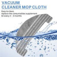 DONQ-3Pcs Mop Cloth For Proscenic M8 PRO/ Ultenic T10 Robot Vacuum Cleaner Household Cleaning Tools Accessories Replacement