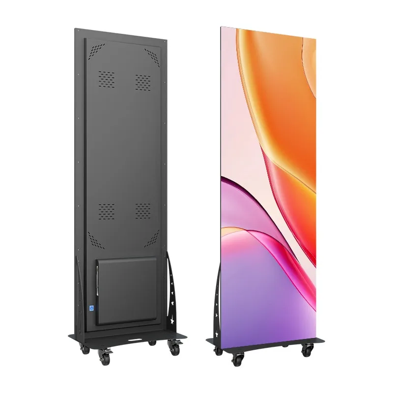 Pantalla Led de póster Digital para exteriores y interiores, pantalla Led P1.8 P2 P2.5 P3 4g Wifi Usb, póster de espejo móvil, pantalla Led