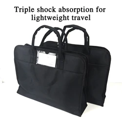 Large-capacity A4 portable document bag office document bag information bag pockmarked dotted briefcase business bag promotional