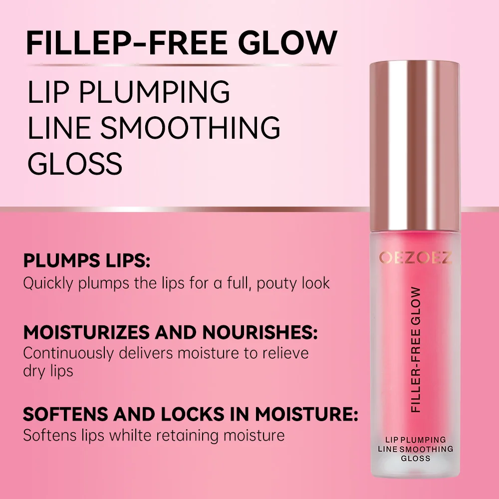 Las líneas de labios hidratantes de espejo se desvanecen previenen la sequedad y las grietas, fáciles de colorear, mejoran el cutis, gelatina de vidrio, esmalte de labios, maquillaje