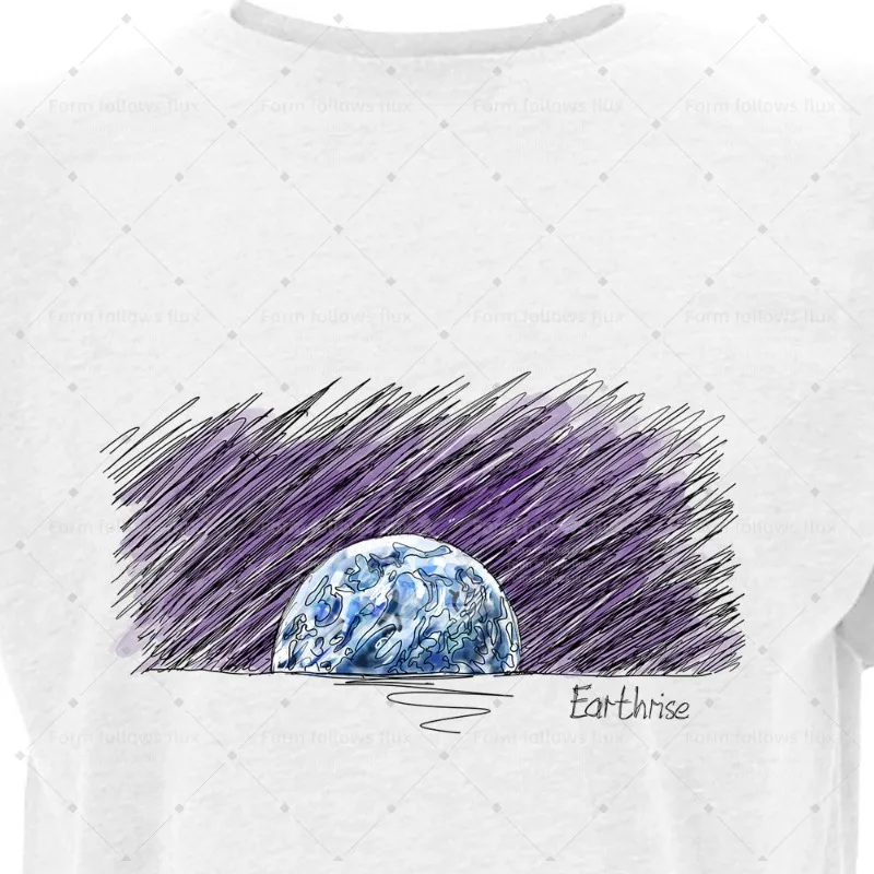 

2026 men T-Shirt Hoodie Hand Drawn Comic style Earthrise Dads Family Science Unisex S-6XL Plus Size Friendly