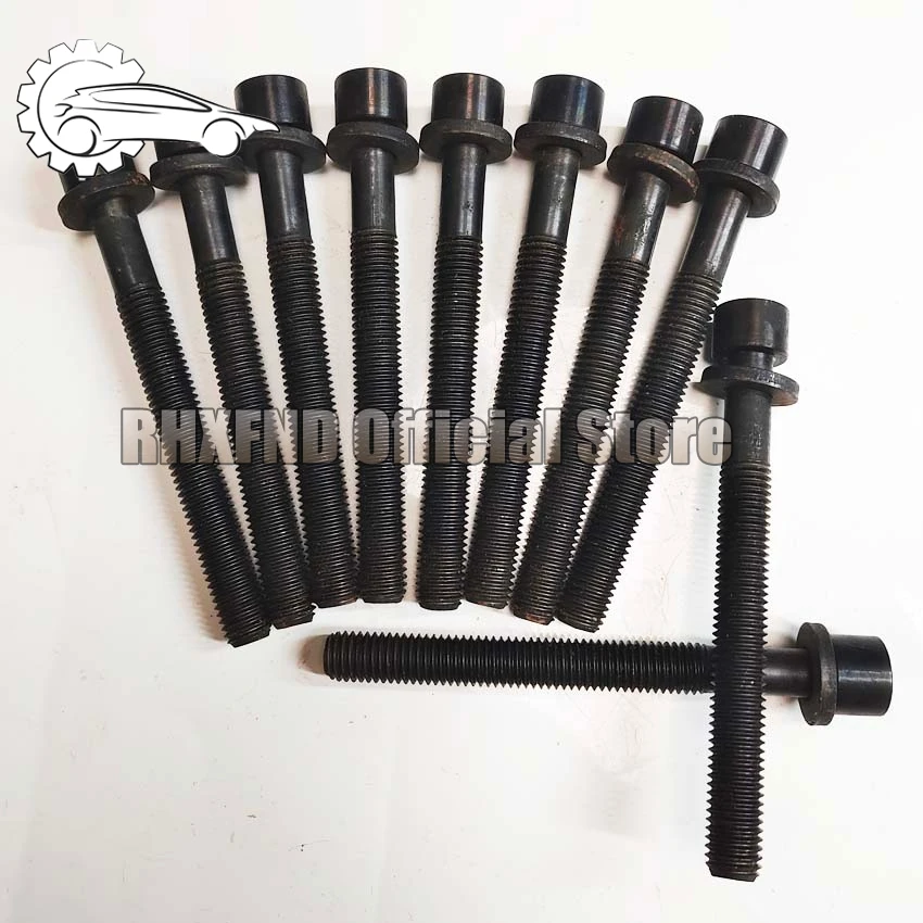 Engine auto spare parts AAB AJA AJB AAZ cylinder head bolt nuts for VOLKSWAGEN Transporter T4 2461CC 2.4D 1990-
