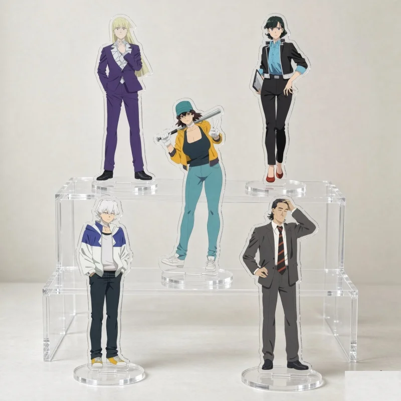 Fool Night Anime Acrylic Stand Model Figure Cosplay Plate Holder Topper Birthday Fans Keychain Desk Decor Plate Gift