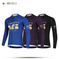 Mcycle New Style Ciclismo Winter Sport Cycling Riding Clothes Long Sleeve Bike Jersey Fleece-lined Man Cycling Jersey Shirt