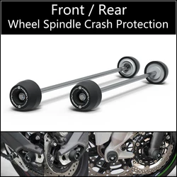 Protección contra choques de husillo de rueda delantera y trasera para Triumph Trident 660 / Tiger Sport 660 / 2021-2023